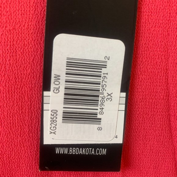 BB DAKOTA Viri Coral 100% Vicose Shirt Button Down Belted Dress - Picture 7 of 7